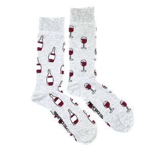 Men’s Socks | Wine and Glass | Eco Friendly